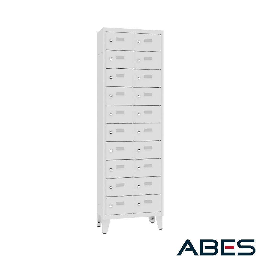 szafka śniadaniowa stojąca na nóżkach msus 3210 ST, GŁ. 300 MM zamknięta