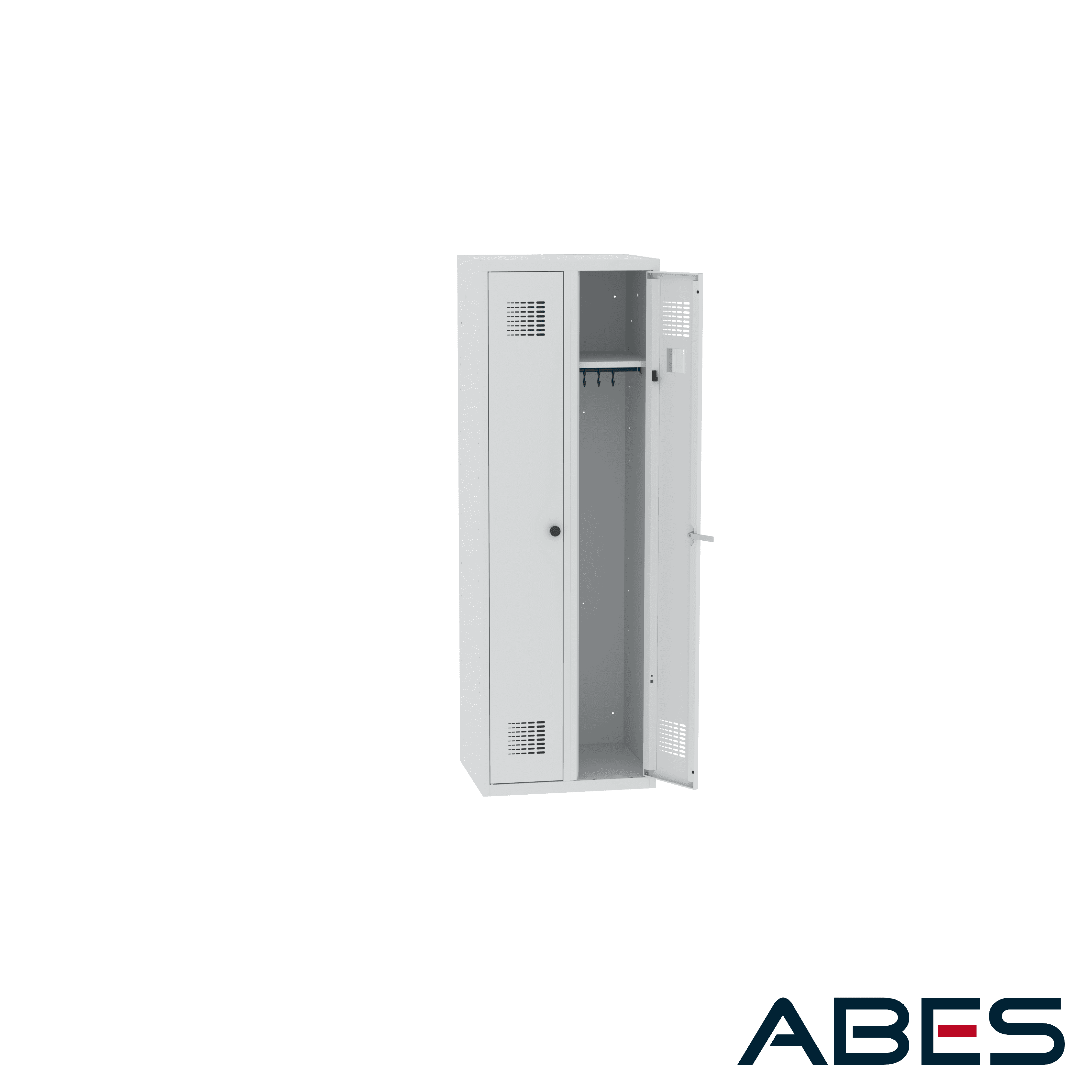 Szafa gospodarcza metalowa WZD 61 dwudrzwiowa.