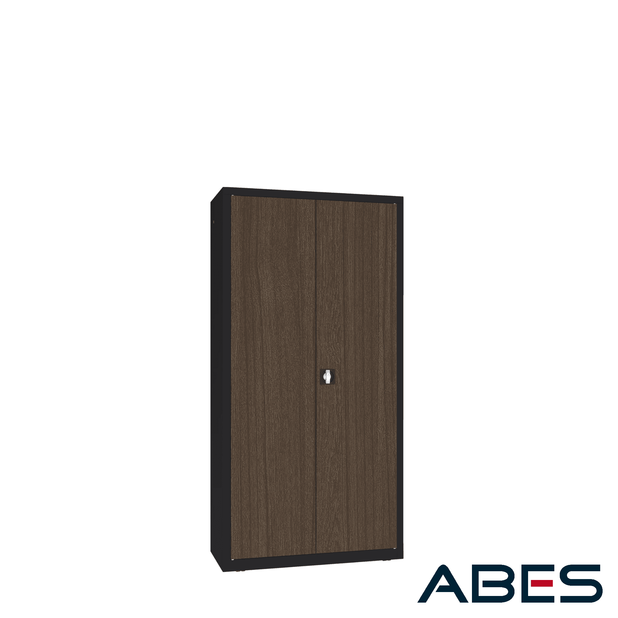 szafa sbm 203 m lx ral 9005 z drzwiami w okleinie tek malow ZAMKNIETE