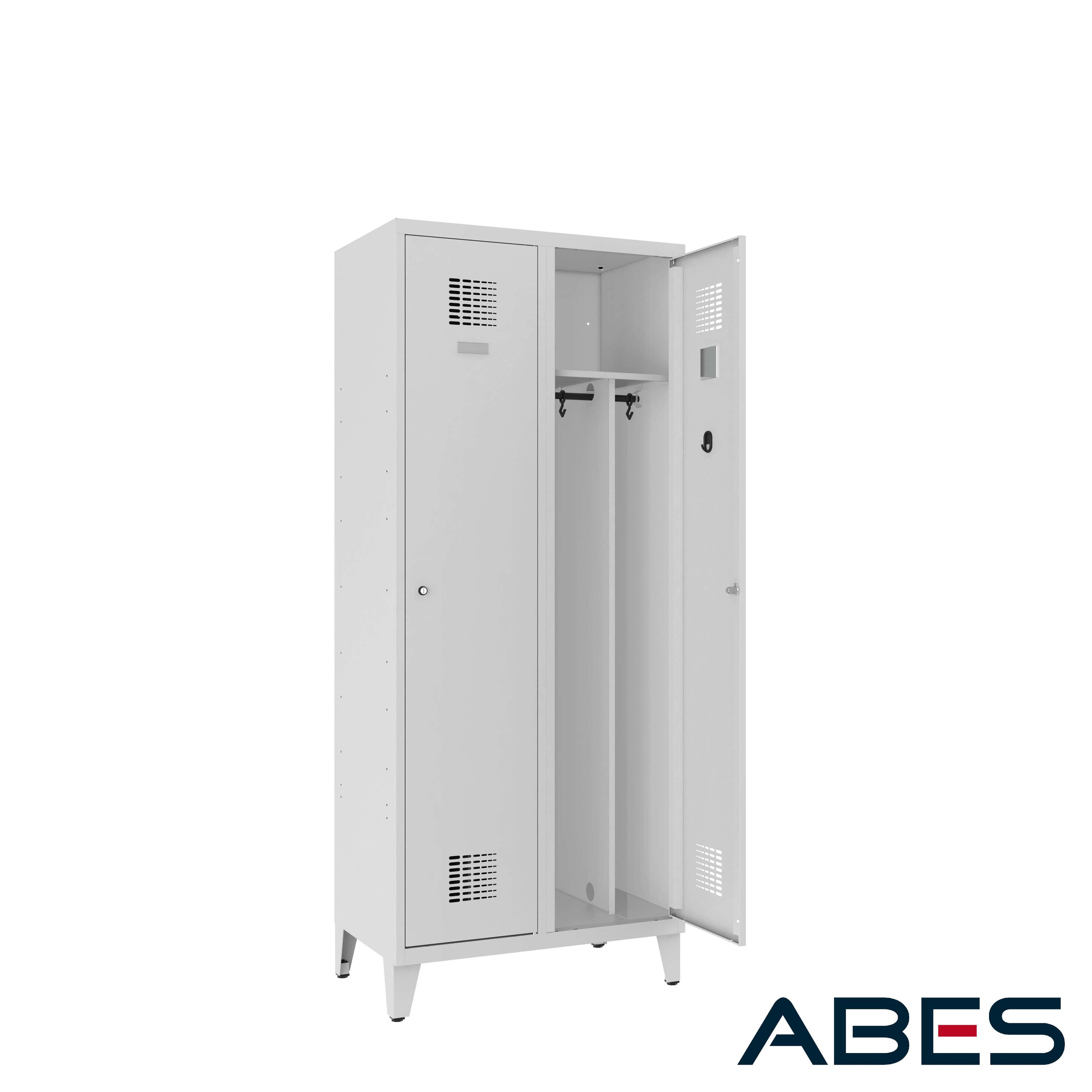 SZAFA UBRANIOWA SUM 421 W ST, NA NÓŻKACH, ZAMEK 1 PKT ABES