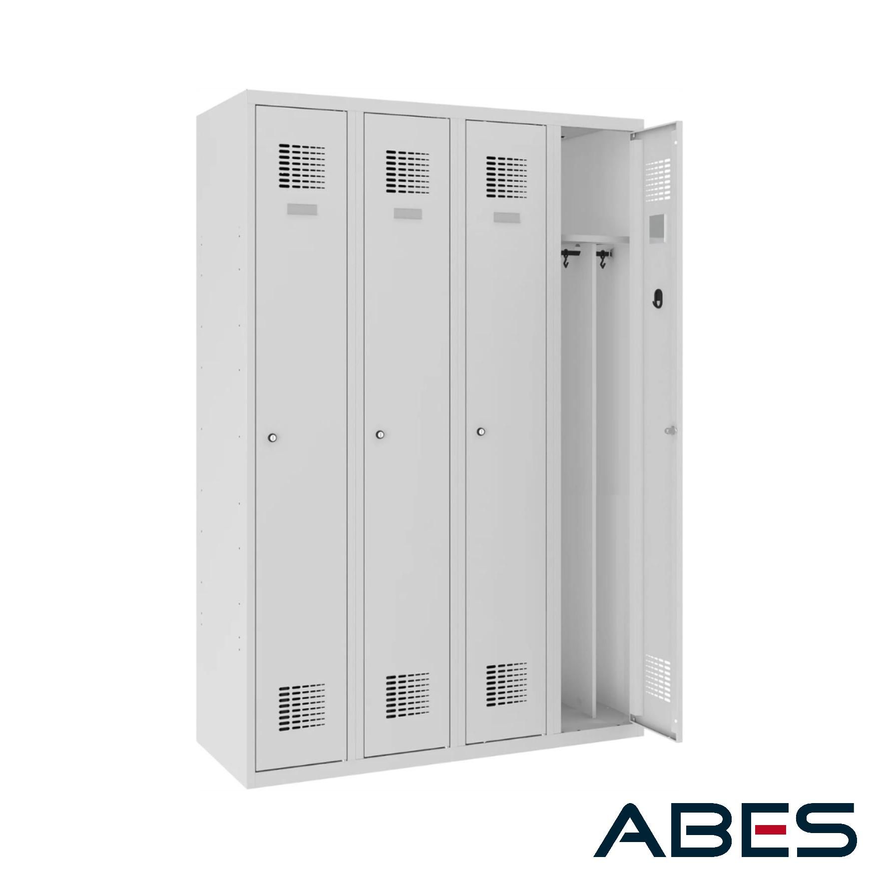 SZAFA UBRANIOWA SUM 340 W ST,z dodatkową wewnętrzną przegrodą, ZAMEK 1 PKT, otwarta.jpg