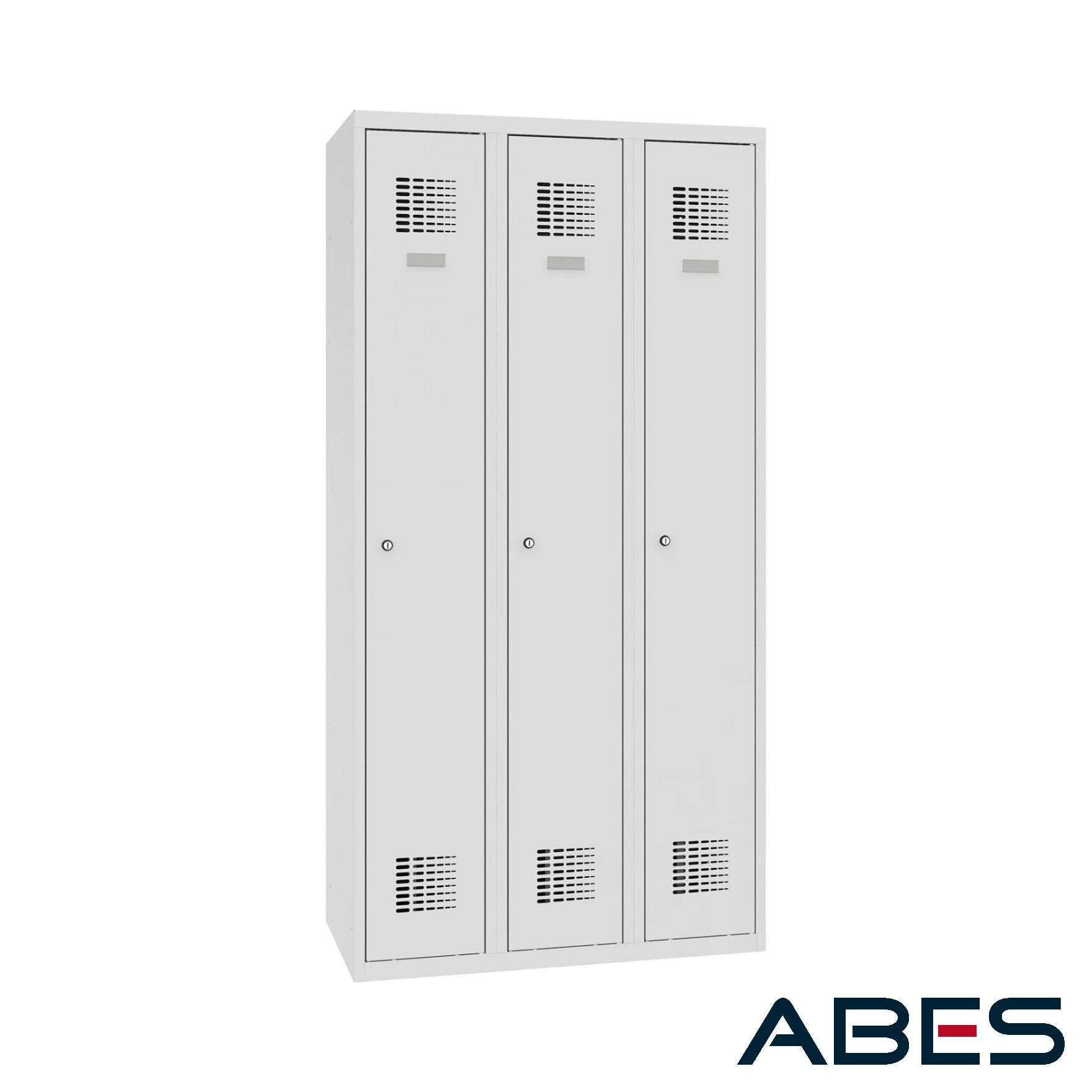 szafa  ubraniowa sum 330 w ST z wewnętrtzną pionową przegrodą, ZAMEK 1 PKT otwarta.jpg