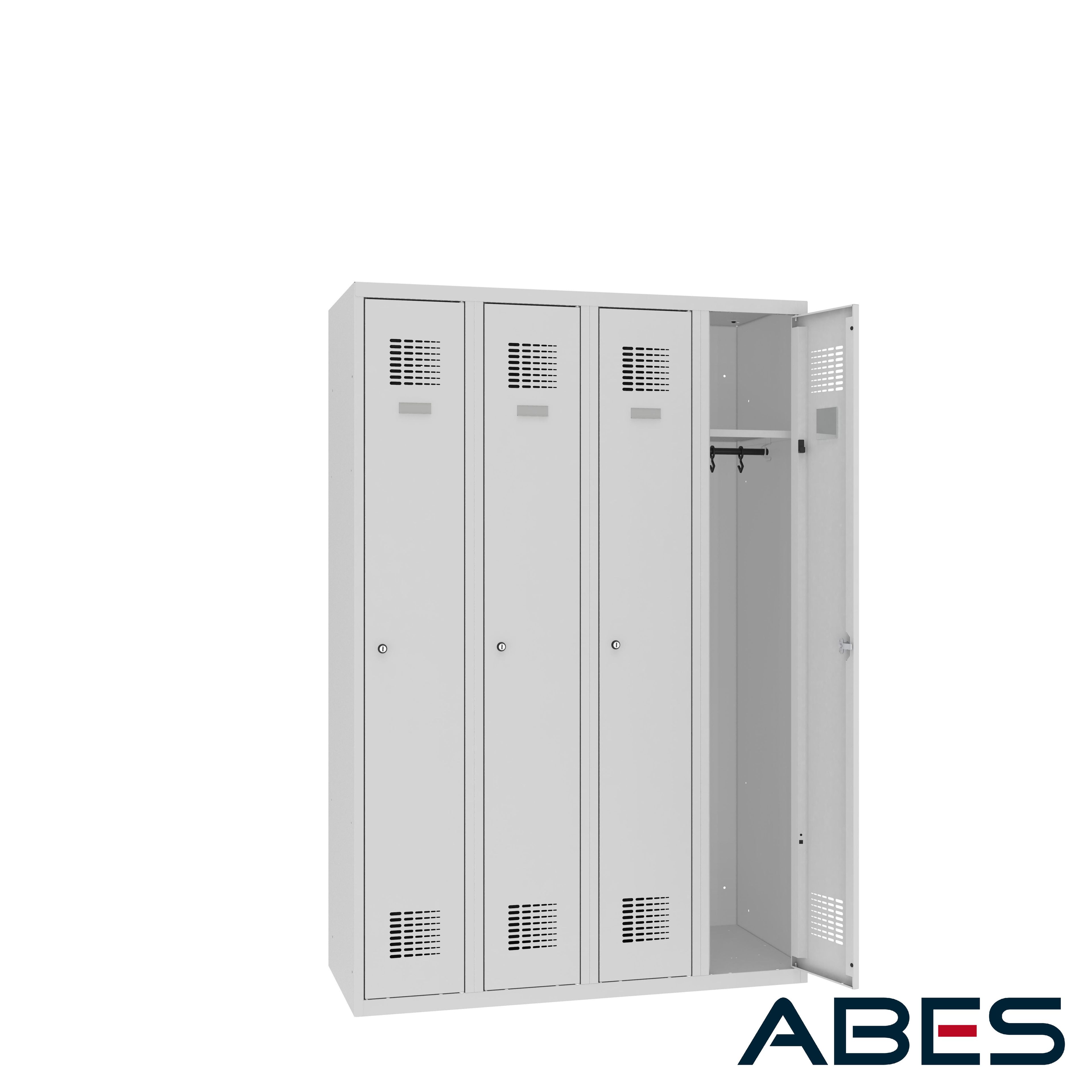 SZAFA UBRANIOWA SUM 340 W ST, Z NÓŻKAMI SKOŚNYMI, ZAMEK 1 PKT ABES