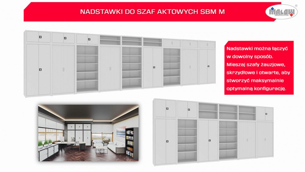 nadstawki do szaf SBM