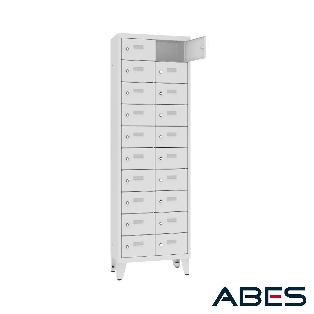 szafka śniadaniowa stojąca na nóżkach msus 3210 ST, GŁ. 300 MM zamknięta