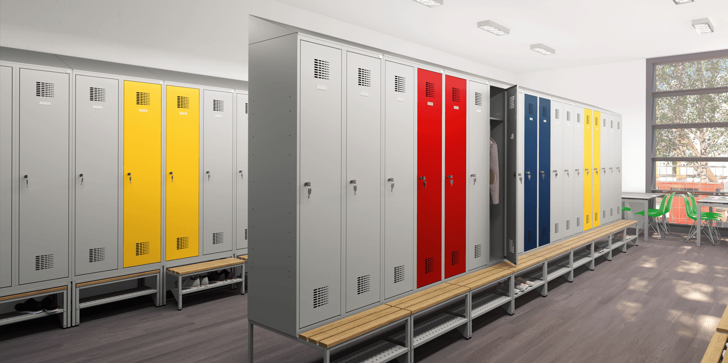 design w szatni szatnia pracownicza bhp