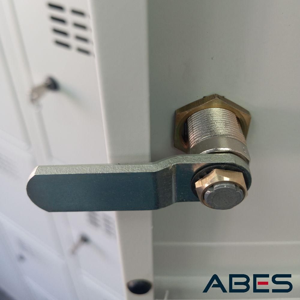 ZAMEK DO SZAF SOCJALNYCH EURO LOCKS C102 RYGIEL 1 PKT RYGIEL MNIEJ WYGIĘTY