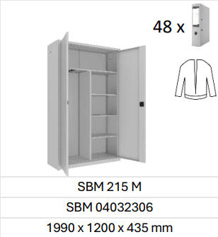 SZAFA SBM 215 M
