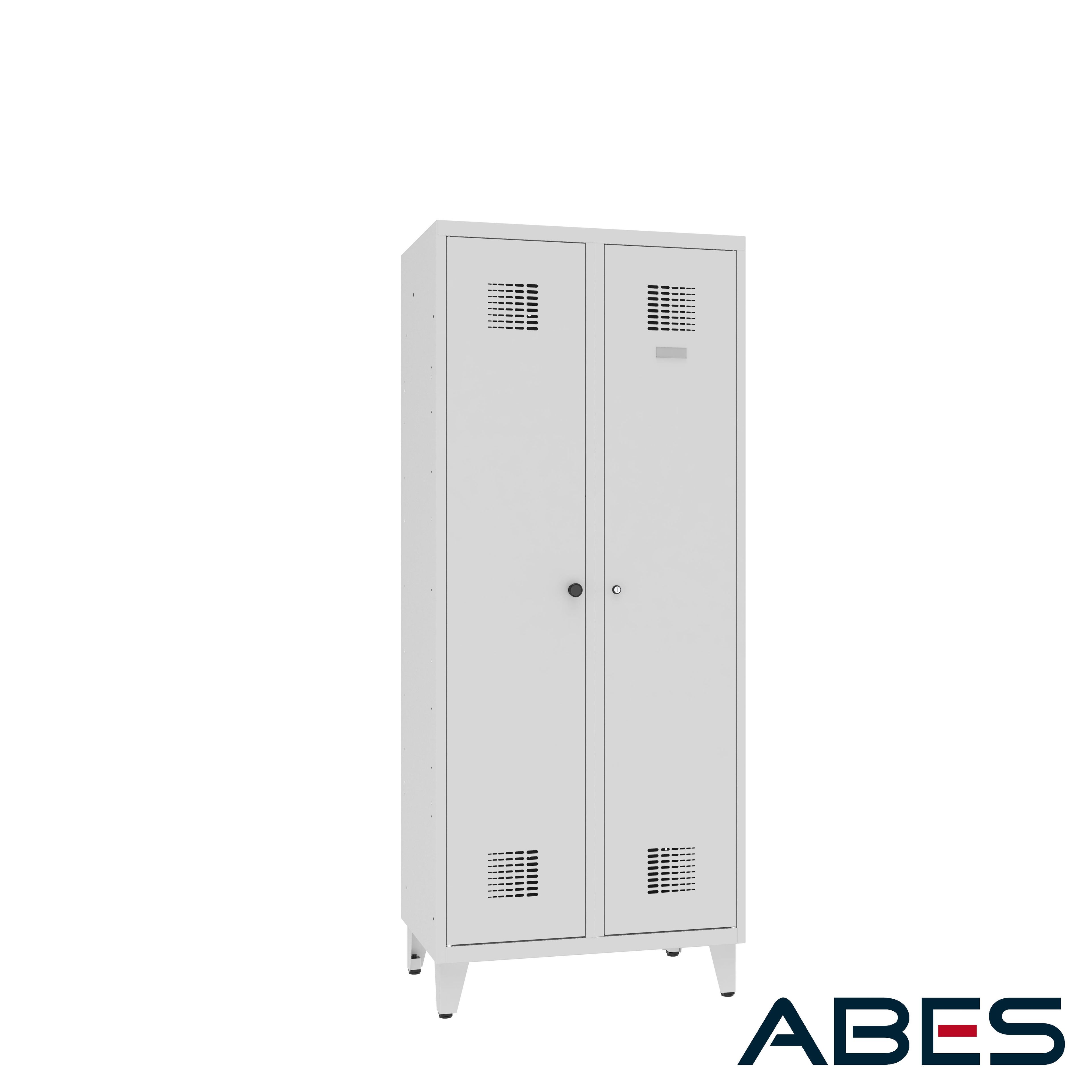 Szafka ubraniowa podwójna na nóżkach WZD 421.