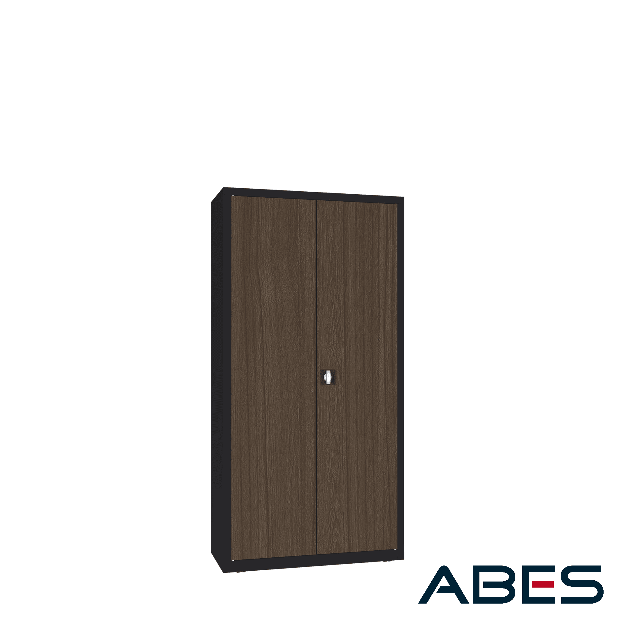 szafa sbm 203 m lx ral 9005 z drzwiami w okleinie tek malow ZAMKNIETE