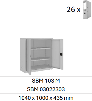 SZAFA SBM 103 M
