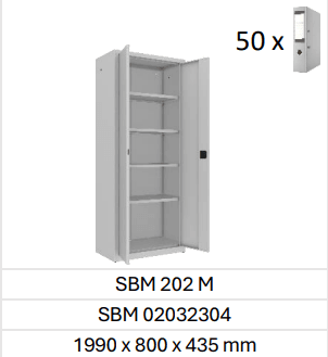SZAFA SBM 202 M
