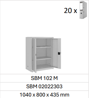 SZAFA SBM 102 M
