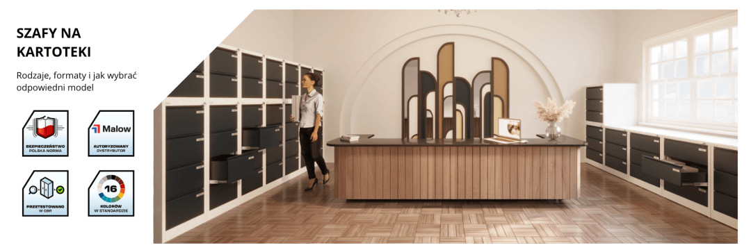 banner Szafa kartotekowa — rodzaje, formaty i jak wybrać odpowiedni model