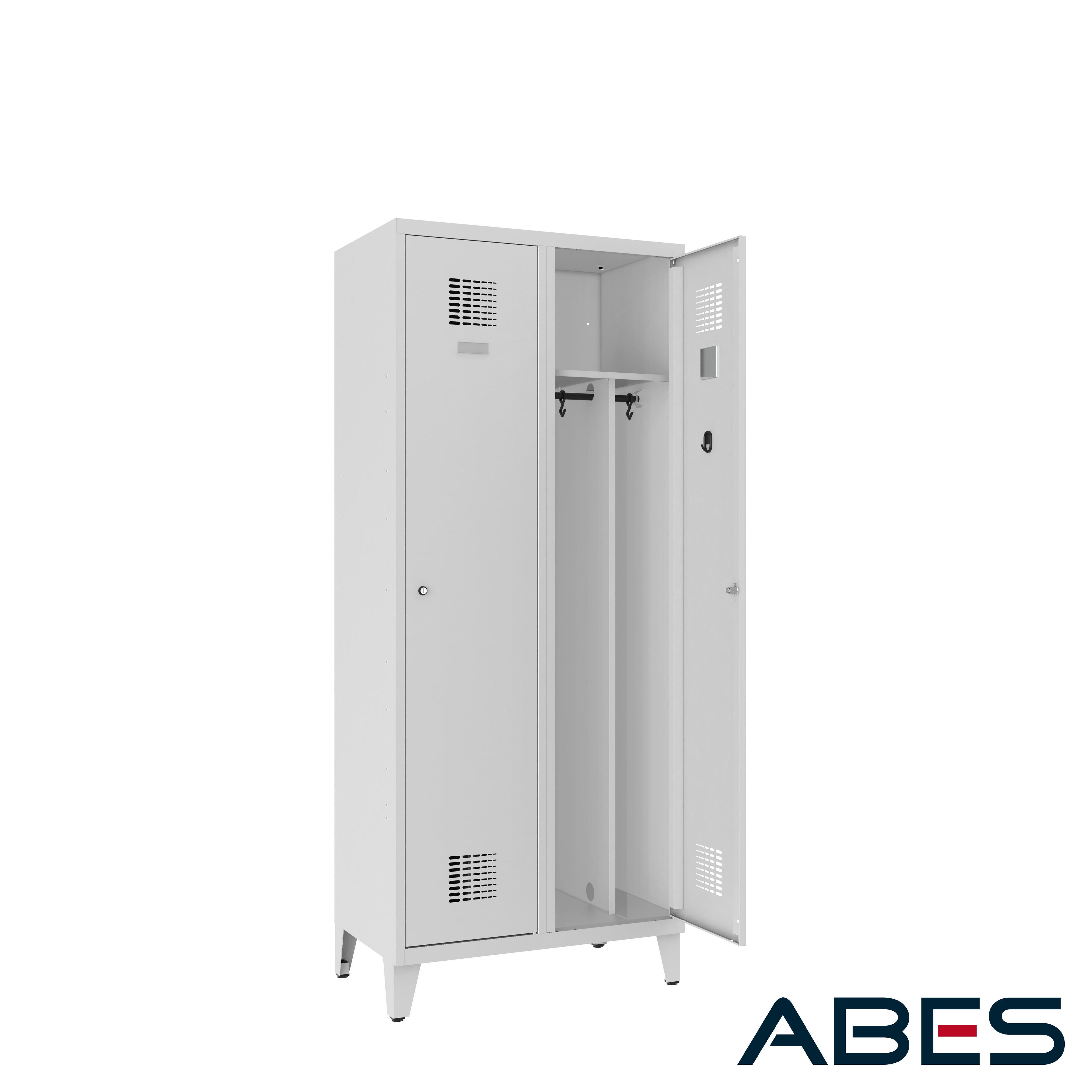 SZAFA UBRANIOWA SUM 421 W ST, NA NÓŻKACH, ZAMEK 1 PKT ABES